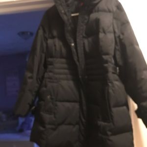 A black coat
